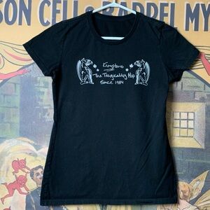 The Tragically Hip Kingston Man Machine Poem 2016 Concert Tour Band T-Shirt